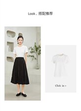 现货，夏季新款盘花短袖T恤，女装T恤，觅处