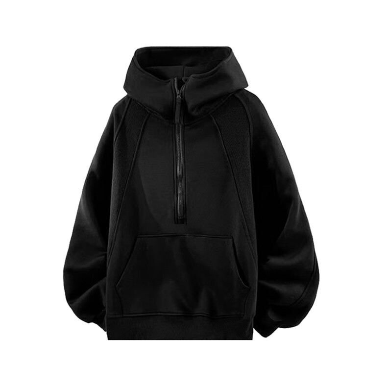 秋季重磅直播380克全棉拉链套头连帽卫衣外套AH908-P45，女装短外套，四季星座610B