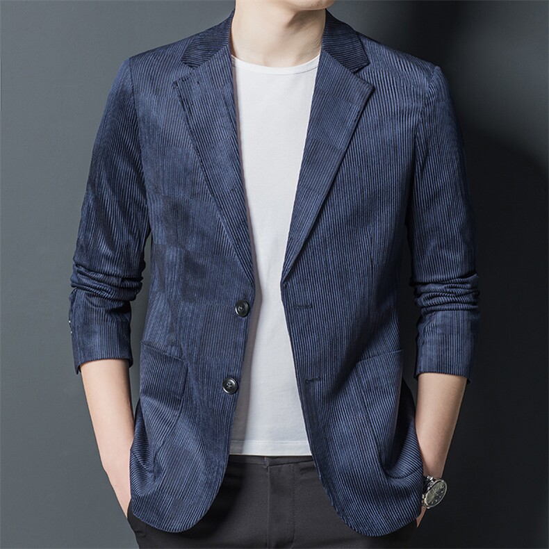 CAD107004钱塘2020-2春秋季薄款休闲时尚中青年男士西服P170,男装西服,钱塘207-2