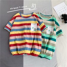 714-2好-T095男女装新款港风短袖棉麻夏季数码印花体恤情侣潮，男装T恤，星座714-1