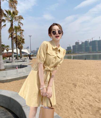 夏季韩版连衣裙，女装连衣裙，E莎