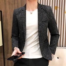 男装外套男秋季衣服韩版潮流修身休闲小西装男青年单西服，男装西服，星座509