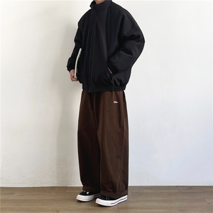 网图冬季美式复古棉衣宽松加厚立领外套保暖棉服A025-QY120-P78