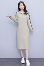 2024新款春季休闲风长袖连衣裙时尚百搭显瘦气质女装，女装连衣裙，凯瑟曼
