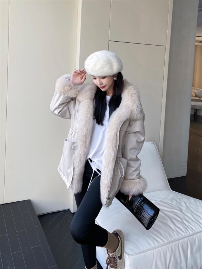 2022狐狸毛冬装派克服，其它，贻思茗