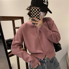 绑腰针织开衫，其它，XTZ style