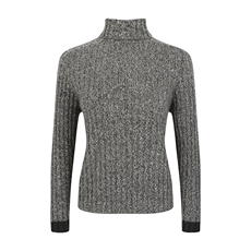 2025年秋季时尚百搭通勤简约休闲高领花纱羊绒衫，女装羊绒衫，玖雪绒羊绒