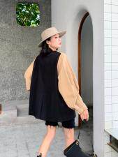 秋款拼接西装，女装西装，品炫姿