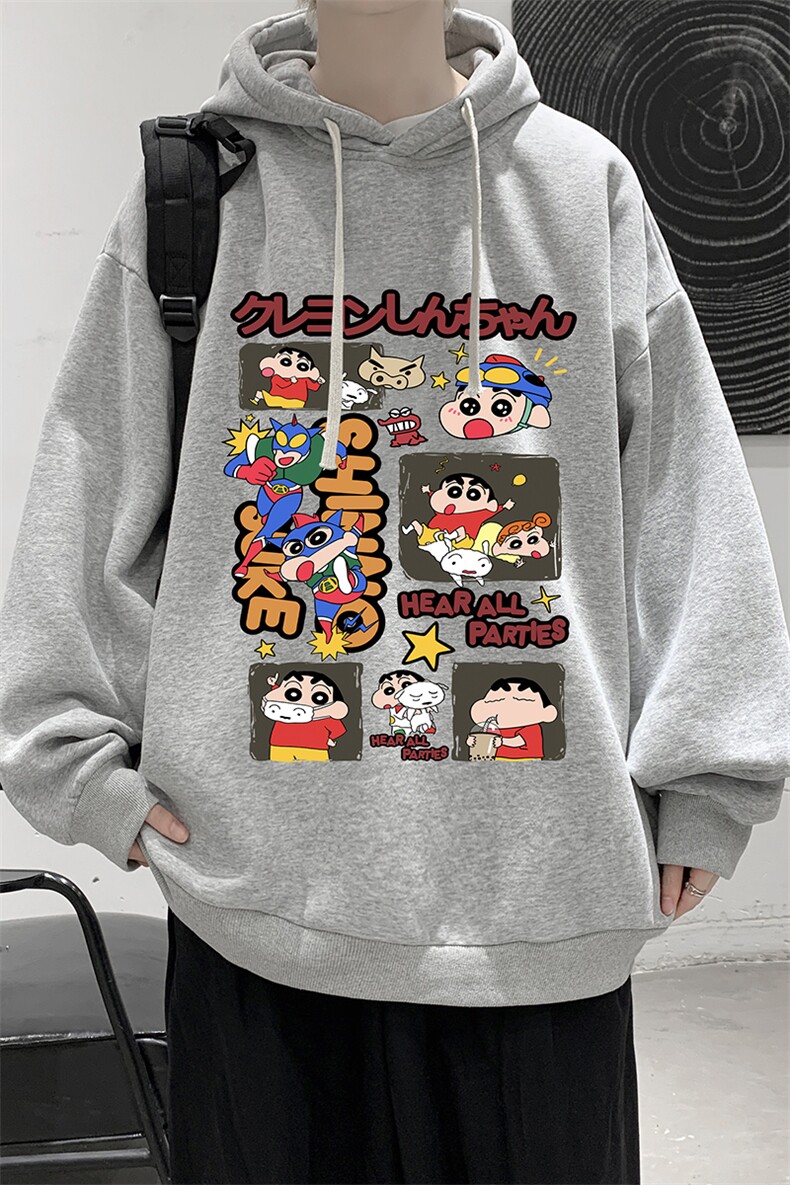 纯棉连帽卫衣男大码运动帽衫宽松薄WY2311-P35加绒款-P40,男装卫衣,电商A040