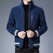 2023秋冬新款休闲外套男翻领商务中年爸爸装夹克ZL10248-P175，男装夹克，电商B212（原钱塘6029）
