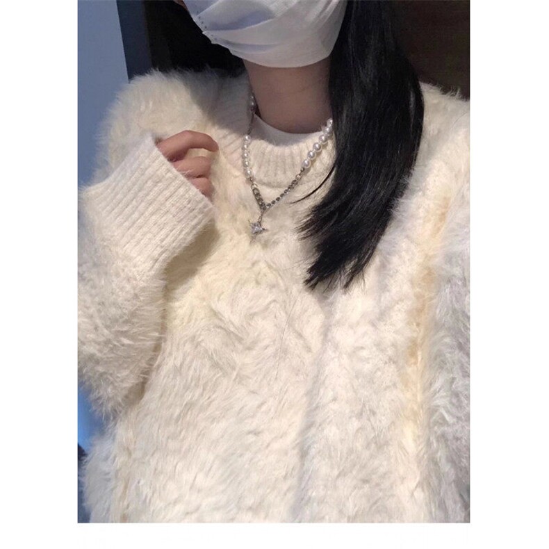 慵懒风软糯毛衣男冬季氛围感针织衫加厚宽松情侣外套潮YY2900-P63,男装针织衫/毛衣,星座1008