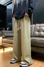8XL-M特大码秋季新款垂感休闲裤男宽松直筒裤男裤子拖地裤K936P40，男装休闲裤，电商D206-1
