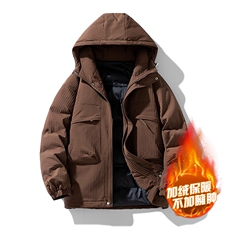 冬季新款防水羽绒棉加厚棉衣山系情侣百搭棉服外套MYHZ3519P-100，男装棉衣，电商A128