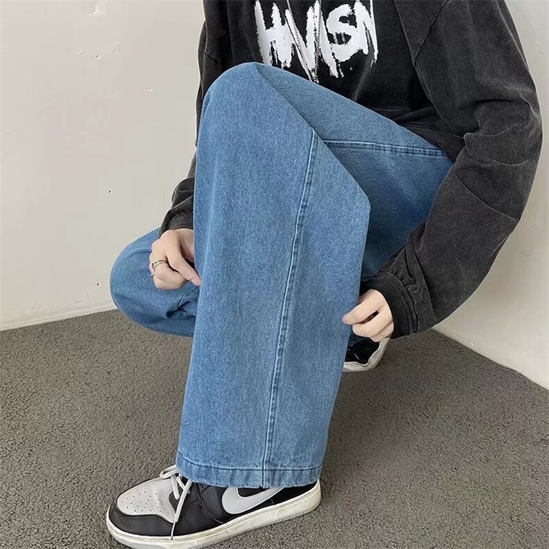 牛仔裤男宽松直筒裤N956P38,男装牛仔裤,星座1116-2
