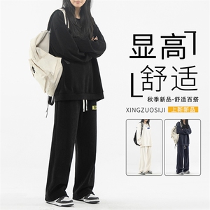 美式高街显高显瘦垂顺套装抗皱  TZ816-特批98图片