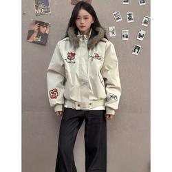 网络图现货潮牌个性嘻哈涂鸦时尚ins高街潮滑板棉服J658-P93,男装棉衣,星座715-7