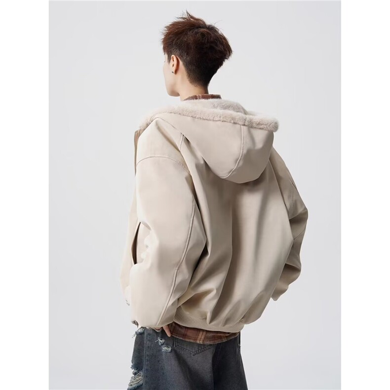 1506-1/MMY10011/P89领连帽座山雕棉服男款冬季保暖短款棉衣外套,男装棉衣,星座1506-1
