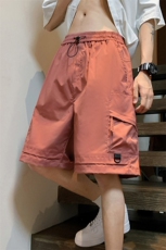 主推夏季工装短裤男宽松工装裤直筒情五分裤A436-6202-P35，男装牛仔裤，电商A436