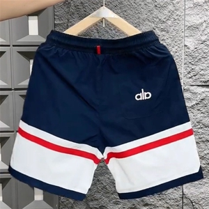 百搭休闲拼色短裤男款2025夏季薄款五分裤速干ins沙滩裤BMD21 P38图片