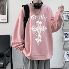 控58麂皮绒卫衣男大码重磅长袖t恤男JW81268-P38，男装卫衣，电商A040