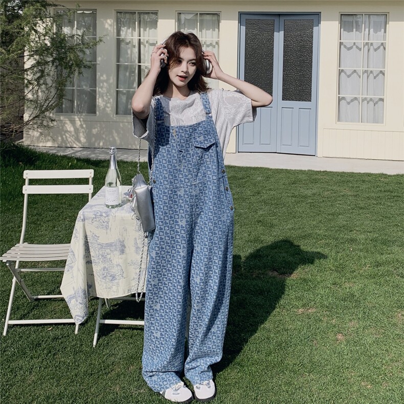 现货-夏季新款时尚休闲爱心背带裤203-8902-135-198,女装连体裤,帛锦泉