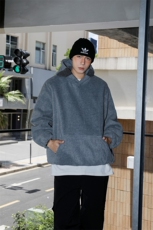 秋冬重磅卫衣加厚外套拼接上衣美式日系拼料1016-1Y122P78K98，男装卫衣，星座1016-1（原电商B408-1）