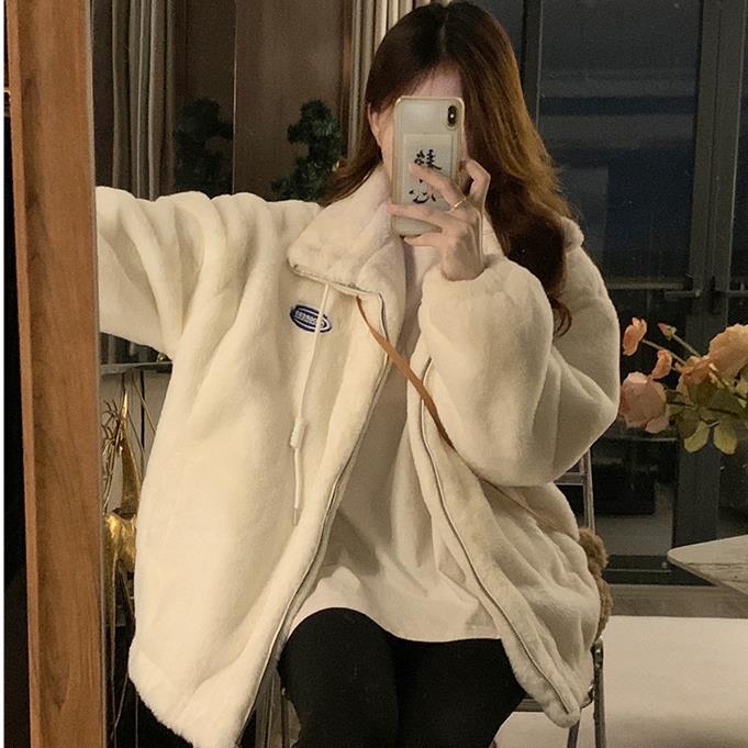 A053-P1002025冬季新款羊羔毛外套仿兔毛加厚毛绒棉服棉衣,男装棉衣,星座911