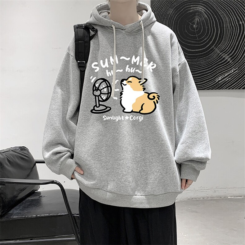 连帽卫衣男大码胖子帽衫大号运动服WY2420-P35,男装卫衣,电商A040