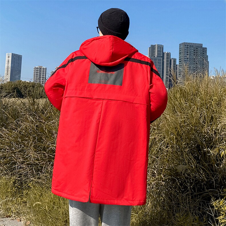 货足支持各种活动8XL-M港风棉衣男2023冬新款中长款加厚棉服大码,男装棉衣,钱塘717(原712)