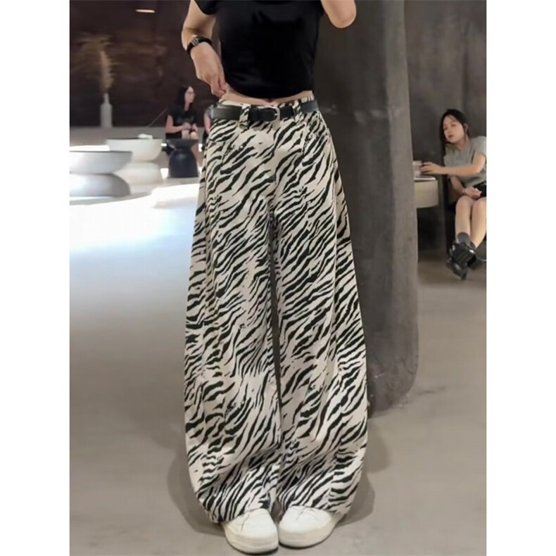 N7069-P50潮牌帅气斑马纹运动休闲裤，男装休闲裤，电商B323A