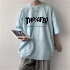 HT73007-P22华夫格t恤男短袖男大码五分袖大皂风，男装T恤，电商A040