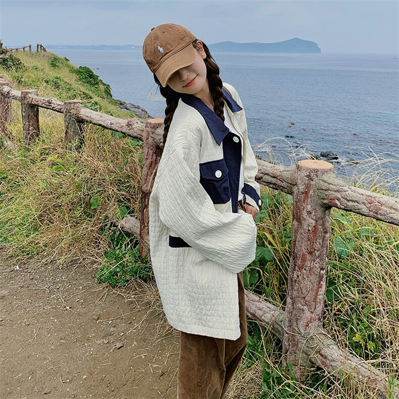 已做货24秋【新品】韩版休闲泡泡面料外套816-P155-K208,女装短外套,2C305