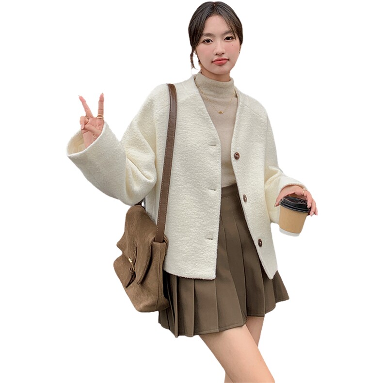 【首-发新品】现货小个子短款毛呢外套ZB212-1837款-P140-K209,女装短外套,浙宝285（原212）