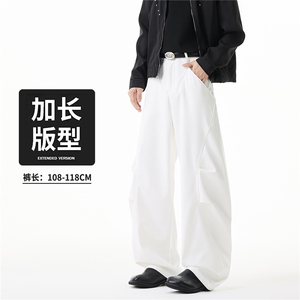 2025新款美式潮牌宽松直筒休闲牛仔情侣长裤 K920/P75图片