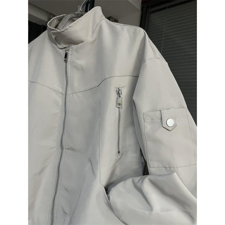 【有货】882CC-特P68立领飞行员夹克男拉链设计感棒球服外套，男装夹克，星座1007（原301D）