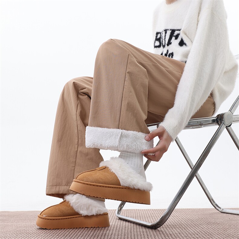 美式复古秋冬加绒棉裤男款休闲裤直筒长裤子K0884-P42，男装棉裤，星座308B-2