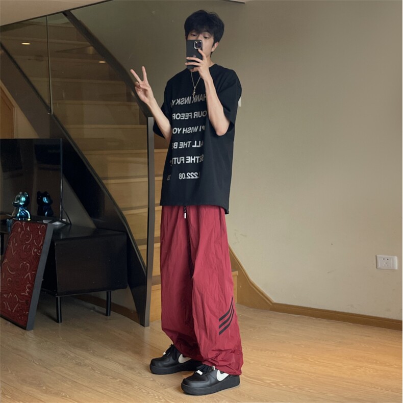 A450-XK666-P48控69.9巴黎神裤夏季百搭透气薄款速干裤男女同款,男装休闲裤,电商A450