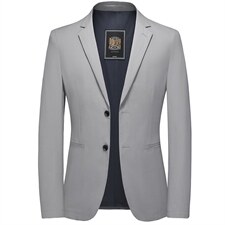 春季新款西服商务休闲2023新品西装上衣单西便服潮流宽松男士外套,男装西服,电商B212（原钱塘6029）