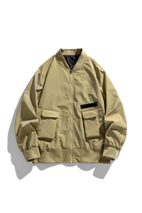 109-JK2332-P78 日系白底秋季新款大码休闲夹克外套 L-9XL 控118图片