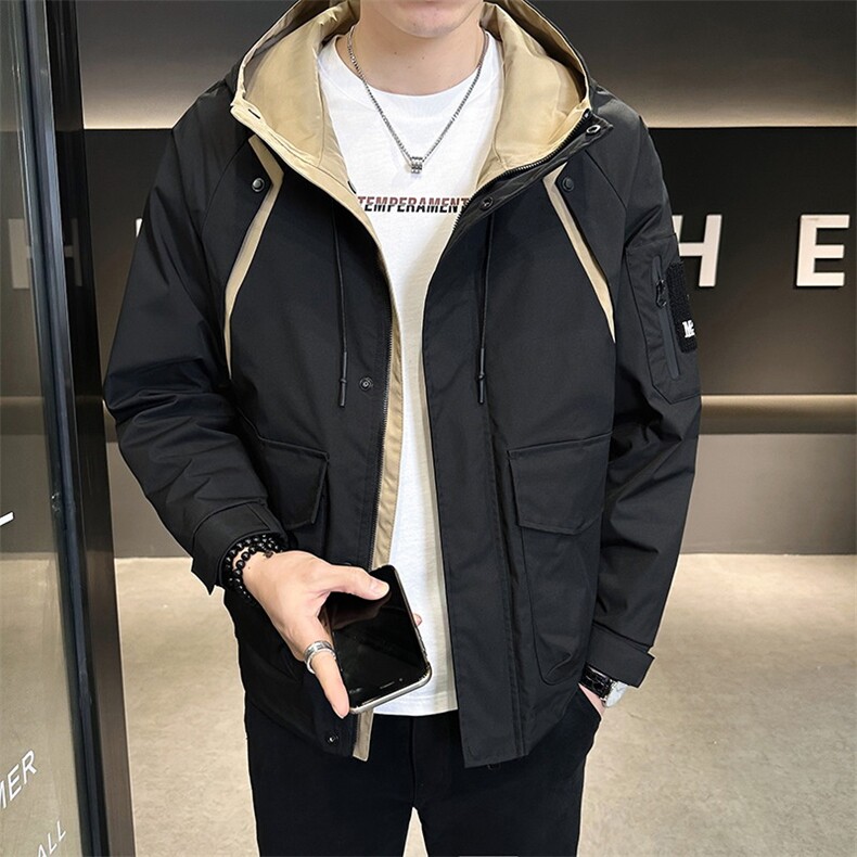店主风2025年秋季新款潮牌工装冲锋衣帅气外套男夹克JK9189-P95,男装夹克,电商D240-242