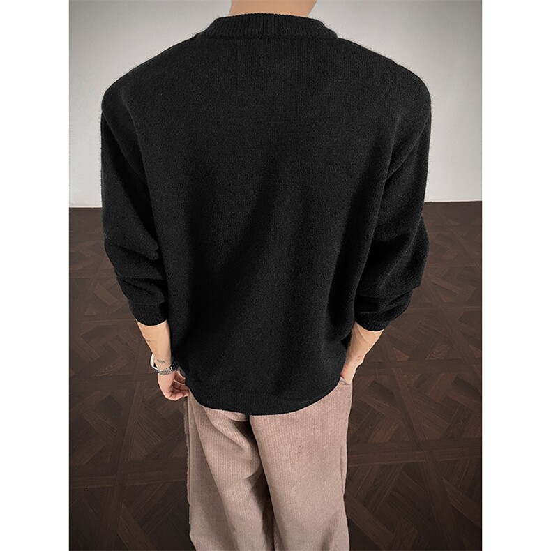 现货拉布布圆领套头卡通毛衣针织衫310A-2MYY5002P68控88,男装针织衫/毛衣,星座310A-2