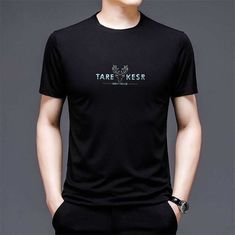 AK08013钱塘2020-3夏季新款男士时尚休闲短袖T恤P51,男装T恤,钱塘207-3