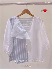 2022夏季面料上衣，其它，欧优