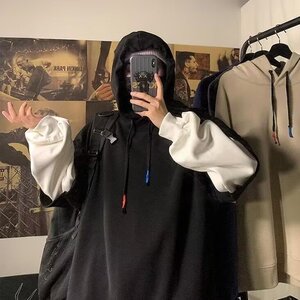 重磅卫衣男春秋冬季加绒加厚连帽外套美式潮牌男士上衣服图片