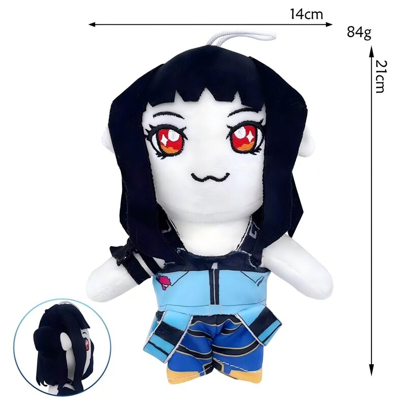 魔女军团黑发女娃，侠姐毛绒玩具厂