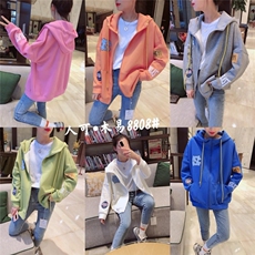 【现货】印花开衫外套，女装，人可·木易
