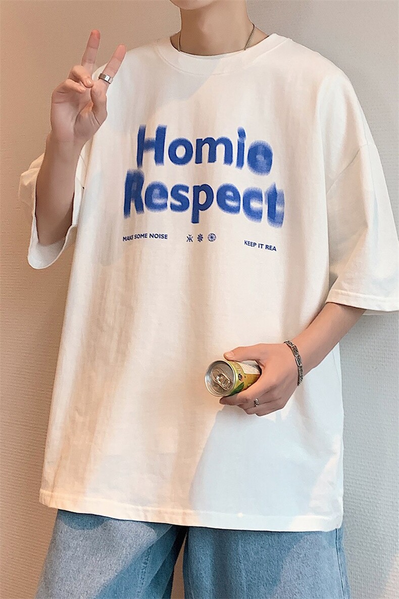230g重磅纯棉!夏季短袖t恤男半袖男A409-1,男装T恤,电商A409-1