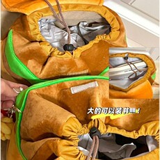 AI毛绒玩具包 懒羊羊汉堡双肩包可爱背包儿童卡通包包女搞怪大容量小书包礼物中