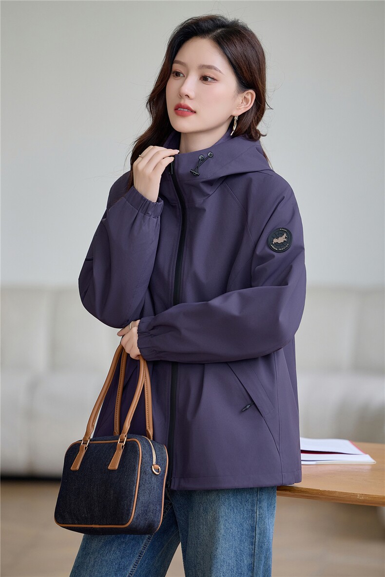现货连帽外套女,女装短外套,韩派