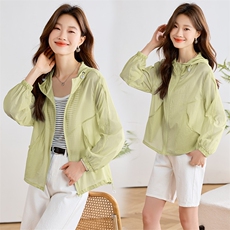 现货！！！时尚防晒衣女2025夏季新款透气轻薄外套，女装防晒衣，以桐